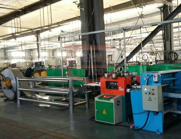 整平送料機安裝實例